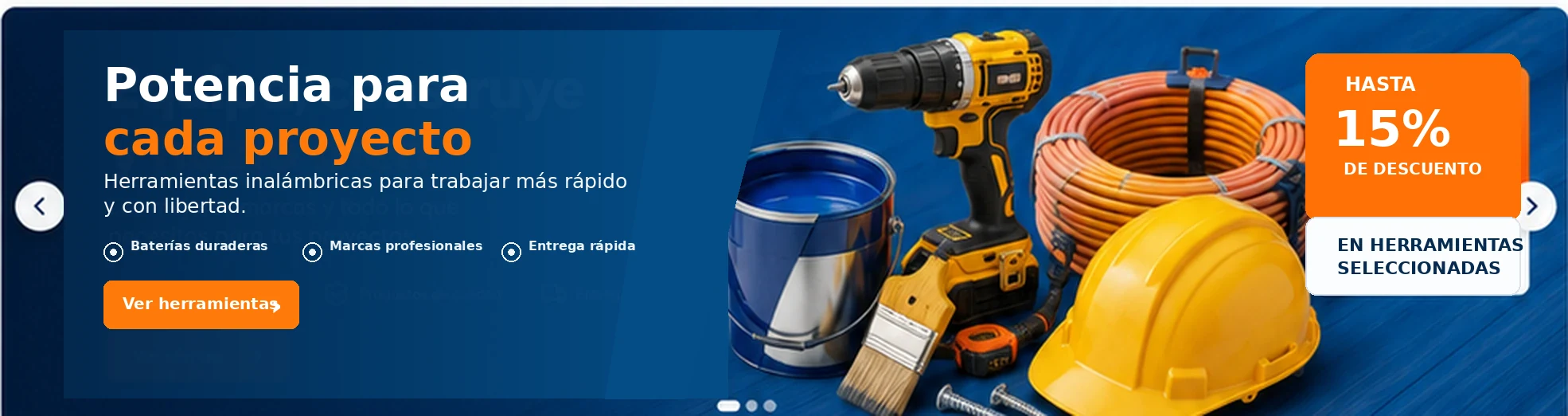 Herramientas inalámbricas para tu proyecto