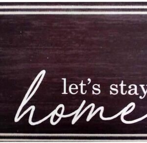 Alfombra 60 cm x 45 cm Hule Negro Stay Home