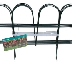 Cerca para Jardin 25.4 cm x 25.4 cm Metal Verde
