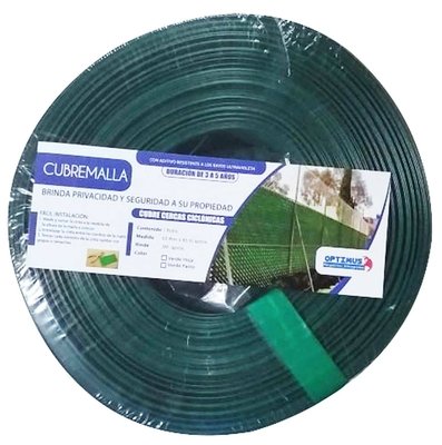 Cinta cubre malla verde pasto ECO 63 mm x 45 m