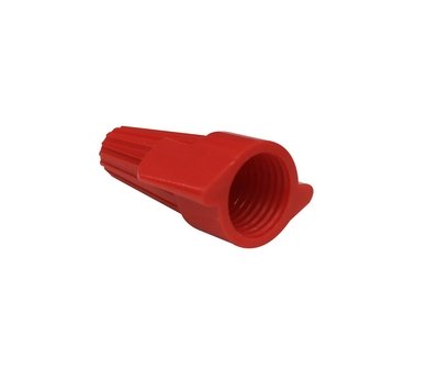 Conector Aislado 18-08 Awg Rojo Tipo Resorte Conector Aislado 18-08 Awg Rojo Tipo Resorte