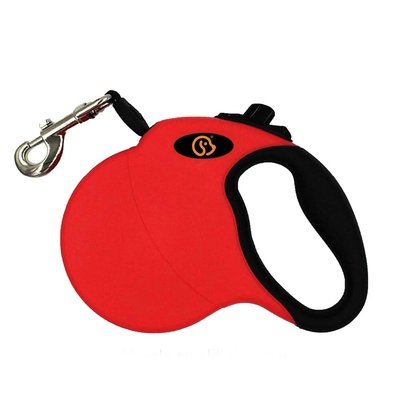 Correa Retractil para Perro 4.88 m Rojo Correa Retractil para Perro 4.88 m Rojo