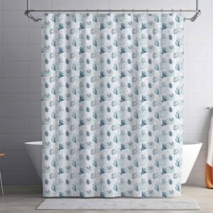 Cortina Más Liner para Baño 177.8 cm x 182.88 cm de Poliester/peva Color Variado Kona Blue
