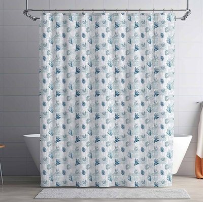 Cortina Más Liner para Baño 177.8 cm x 182.88 cm de Poliester/peva Color Variado Kona Blue Cortina Más Liner para Baño 177.8 cm x 182.88 cm de Poliester/peva Color Variado Kona Blue