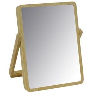 Espejo para Mesa de Baño 16 cm x 20.5 cm Bambu Cafe Cuadrado