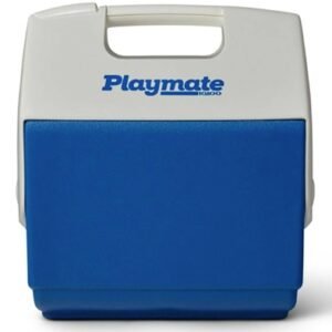 Hielera 6.62 l (7 Qt) Plastico Insulado Azul/blanco