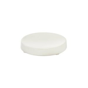 Jabonera de Sobreponer para Baño Ceramica Blanco Mate Eco Vanity