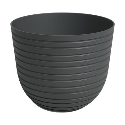 Maceta 20 cm x 16.6 cm Plastico Antracita Havana H Maceta 20 cm x 16.6 cm Plastico Antracita Havana H