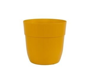 Maceta 27 cm x 28 cm Plastico Amarillo Aviv