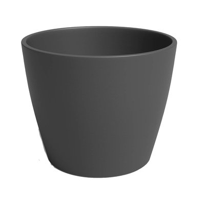 Maceta 31 cm x 25 cm Ceramica Antracita Nubia P Maceta 31 cm x 25 cm Ceramica Antracita Nubia P