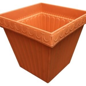 Maceta 54 cm x 54 cm x 44 cm Plastico Terracota Cuadrada