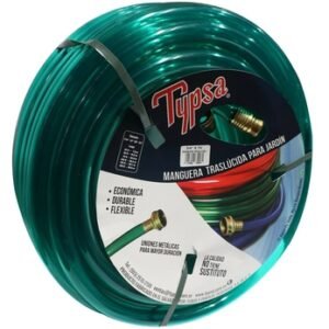 Manguera Traslucida 19 mm x 22.86 m Plastico Color Surtido