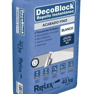 Mezcla para Repello Decoblock Interior Blanco Fino