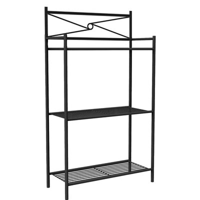 Organizador Metálico Negro para Baño de 3 Niveles, Modelo P2112-0005, SIN MARCA Organizador Metálico Negro para Baño de 3 Niveles, Modelo P2112-0005, SIN MARCA