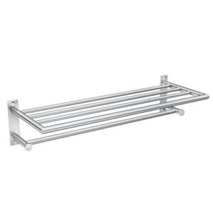 Organizador para Toallas de 15.2 cm x 61 cm x 22.9 cm de Metal Cromado Arlys