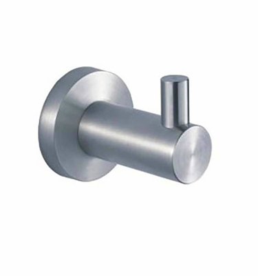 Percha 71122 de Acero Inoxidable Cepillado Redondo, de Empotrar para Baño Percha 71122 de Acero Inoxidable Cepillado Redondo, de Empotrar para Baño