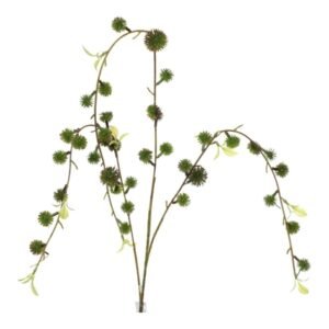 Planta Artificial 100 cm x 25 cm Rama Follaje Verde