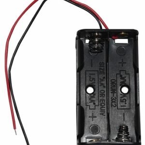 Porta Bateria para 2 Baterias AA