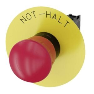 Pulsador SIEMENS 3SU11001HB201CG0 1 Nc 22 mm — Hongo para Paro Emergencia