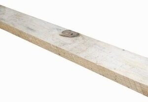 Regla Pacha Pino Rustico 25.4 mm x 76.2 mm x 4.18 m (1 in x 3 in x 5 Varas)