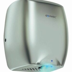 Secador GENEBRE GW01 12 02 04 de Aluminio E-flow Gris, de Manos con Sensor 120 V