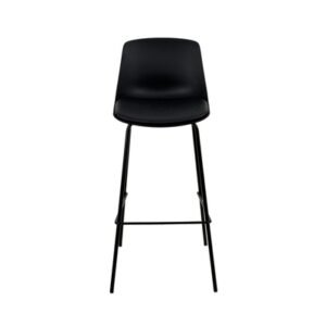 Silla Bar 103 cm x 47 cm Metal-plastico Negro
