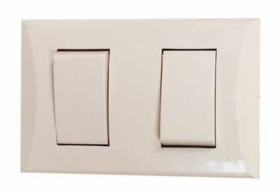 Switch EAGLE 1004-BV Cambio Marfil Doble Switch EAGLE 1004-BV Cambio Marfil Doble