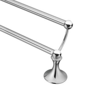 Toallero Barra Doble para Baño Cromado Launge 60.96 cm (24 in)