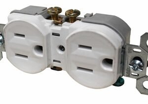 Toma Doble Polarizado 125 V 15 a Blanco