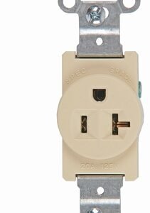 Toma Hembra Trifilar Empotrar 125 V 20 a