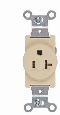 Toma Hembra Trifilar Empotrar 125 V 20 a Toma Hembra Trifilar Empotrar 125 V 20 a