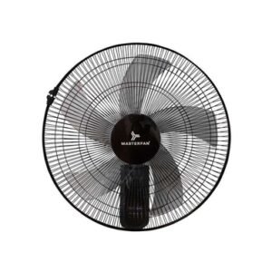 Ventilador de Pared Negro MASTERFAN VDMUSLNGO de 60 W y 45.72 cm con 3 Velocidades