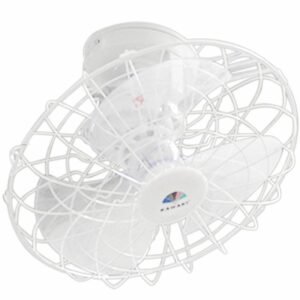 Ventilador KAWAKI ORBITAL-TECHOKW 40.64 cm 60 W 3 Velocidades con Control a la Pared Blanco — Techo Orbital
